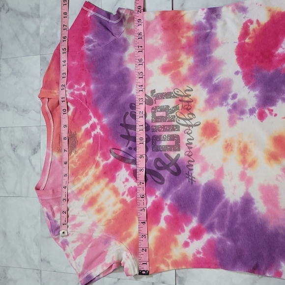 🌻FOR BUNDLES ONLY🌻 Pink Orange Tie-dye Mom Life Shirt - Picture 10 of 13
